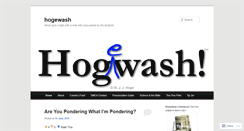 Desktop Screenshot of hogewash.com